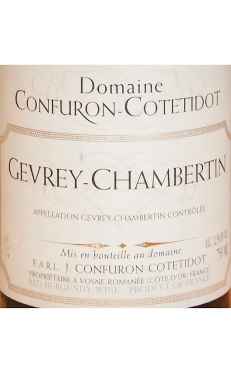 Gevrey-Chambertin Domaine Confuron-Cotetidot