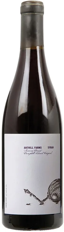 Syrah Sonoma Coast Campbell Ranch Vineyard Anthill Farms