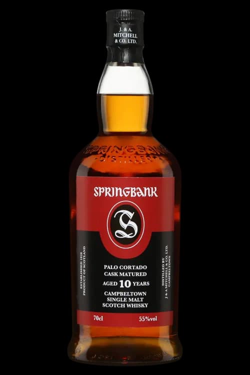 Campbeltown Single Malt Scotch Whisky Palo Cortado Cask Matured 10 Years Springbank