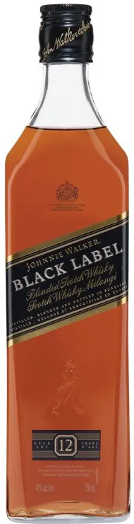 Blended Scotch Whisky Black Label 12 Years Johnnie Walker