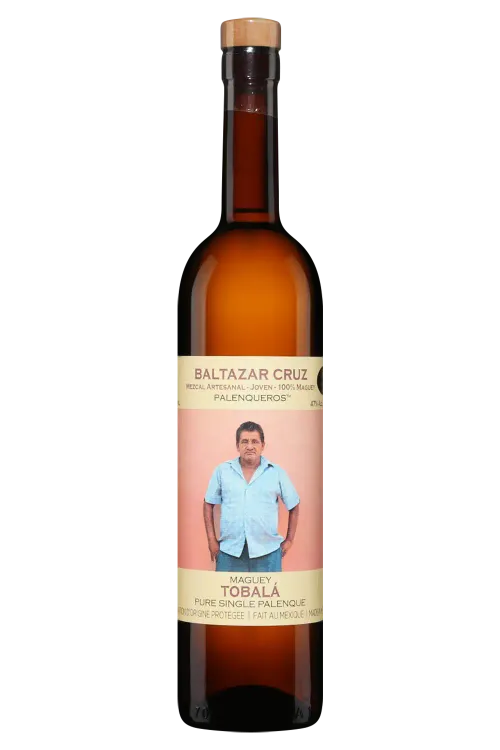 Mezcal Artesanal Joven Tobalá Baltazar Cruz Palenqueros