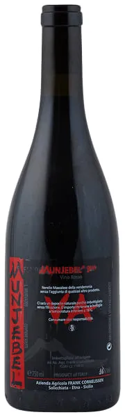 Terre Siciliane Munjebel VA Cuvée Vigne Alte Frank Cornelissen