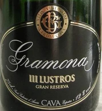 Cava Gran reserva III Lustros Gramona