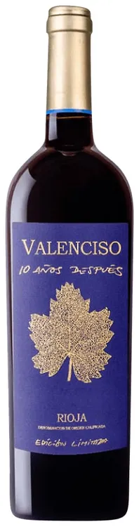 Rioja 10 Años Después Edición Limitada Compañía Bodeguera Valenciso
