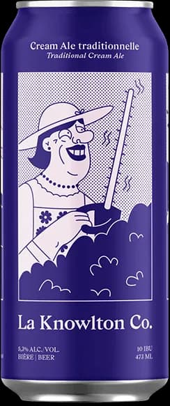 Cream Ale traditionnelle La Knowlton Co.