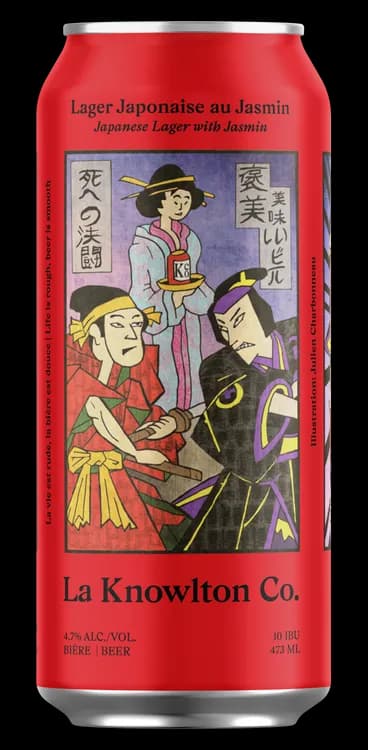 Lager Japonaise au Jasmin La Knowlton Co.