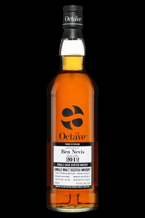 Single Malt Scotch Whisky Single Cask The Octave Ben Nevis 10 Years Duncan Taylor