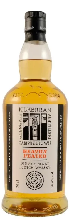 Campbeltown Single Malt Scotch Whisky Kilkerran Heavily Peated Batch No. 8 Mitchell's Glengyle
