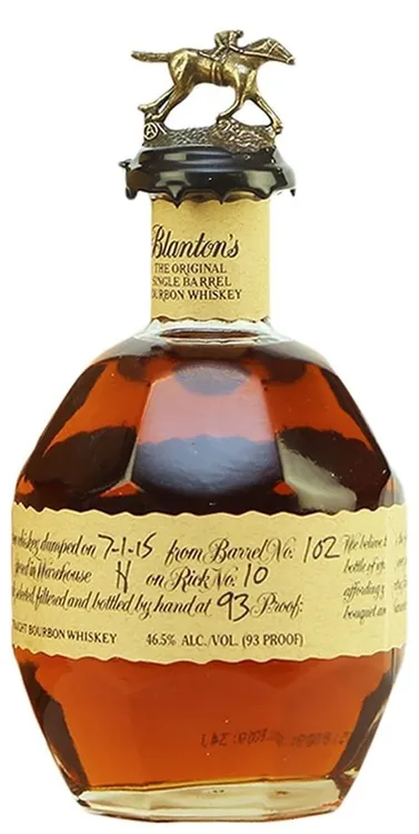 Kentucky Straight Bourbon Whiskey The Original Single Barrel Blanton's