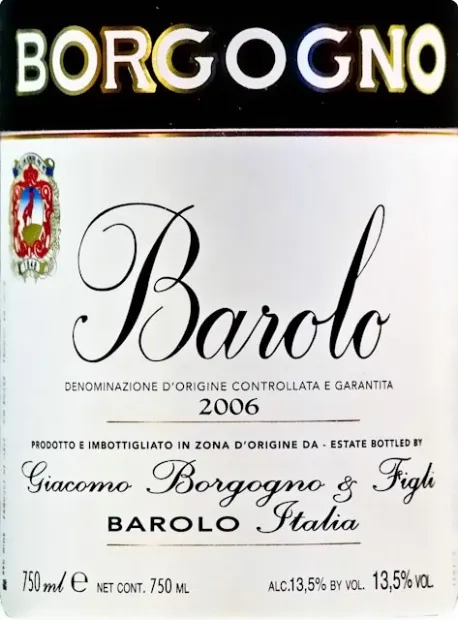 Barolo Giacomo Borgogno & Figli