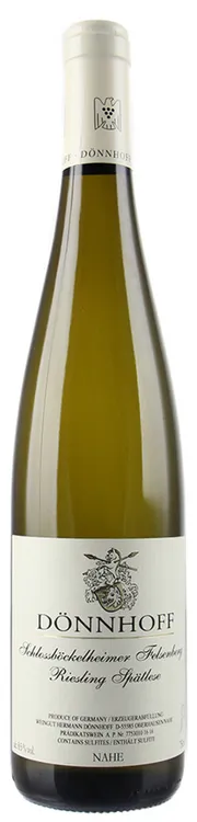 Riesling Nahe Spätlese Schlossböckelheimer Felsenberg Dönnhoff