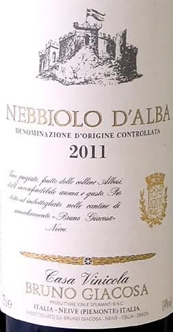 Nebbiolo d'Alba Bruno Giacosa