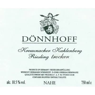 Riesling Nahe Trocken Kreuznacher Kahlenberg Dönnhoff