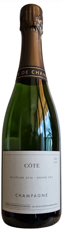 Champagne Grand Cru Extra-Brut Côte Cramant Domaine Les Monts Fournois