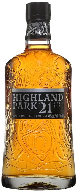 Single Malt Scotch Whisky 21 Years Highland Park