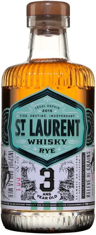 Whisky Rye 3 Year Old Distillerie du St. Laurent