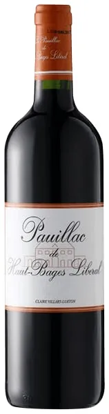 Pauillac de Haut-Bages Libéral Château Haut-Bages Libéral