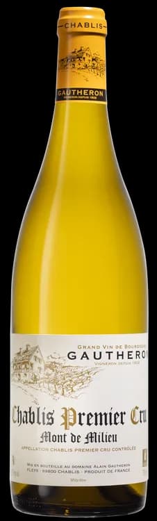 Chablis Premier Cru Mont de Milieu Domaine Gautheron