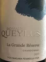Chardonnay Niagara Peninsula La Grande Réserve Domaine Queylus