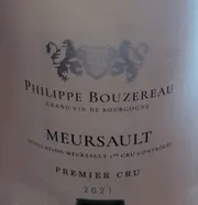 Meursault Premier Cru Philippe Bouzereau