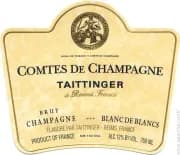Champagne Brut Comtes de Champagne Blanc de Blancs Taittinger